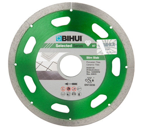 Алмазный диск BIHUI B-SLIM, 125мм, DCDS125