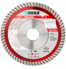 Алмазный диск BIHUI B-TURBO, 115мм, DCDT115, красный турбо