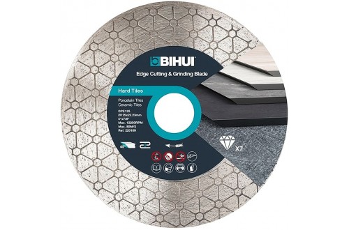 Алмазный диск для заусовки плитки под 45° BIHUI, DPE125