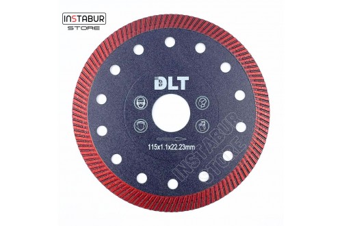 Алмазный диск DLT №9 (КОРОЛЬ ДИСКОВ), 115мм
