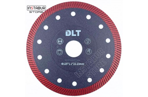 Алмазный диск DLT №9 (КОРОЛЬ ДИСКОВ), 125мм
