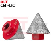 Алмазная конусная фреза DLT Ceramic Cone Pro, 2-38мм