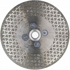 Алмазный диск с фланцем Hilberg Super Ceramic Flange 125мм, М14 (HM514)  