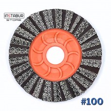 Алмазный гальванический шлифовальный круг, #100 (лепестковый)