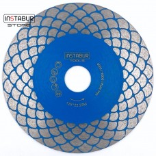 Алмазный диск 125мм для заусовки, Instabur 104
