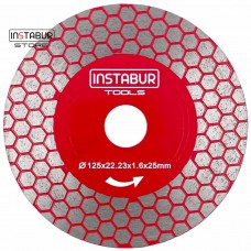 Алмазный диск 125мм для заусовки, Instabur 105 (1,6мм)