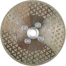 Алмазный гальванический диск Strong с фланцем М14, 125мм