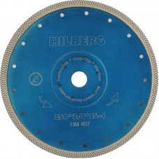 Hilberg ультра тонкий турбо X-тип 250мм, алмазный диск