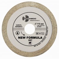 Алмазный диск Trio Diamond New Formula 115мм (W401), отрезной сплошной, толщина 1,7мм