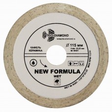 Trio Diamond New Formula 115мм (W401), алмазный диск отрезной сплошной, толщина 1,7мм